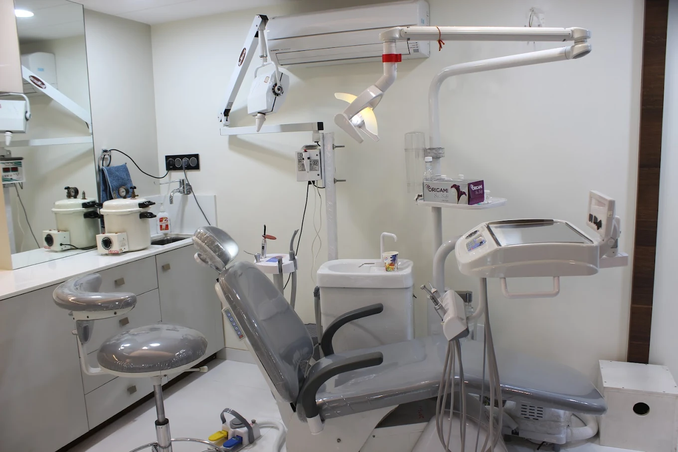 Dental chair setup